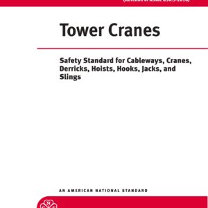ASME B30.3 - Tower Cranes