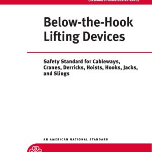 ASME B30.20 - Below-the-Hook Lifting Devices