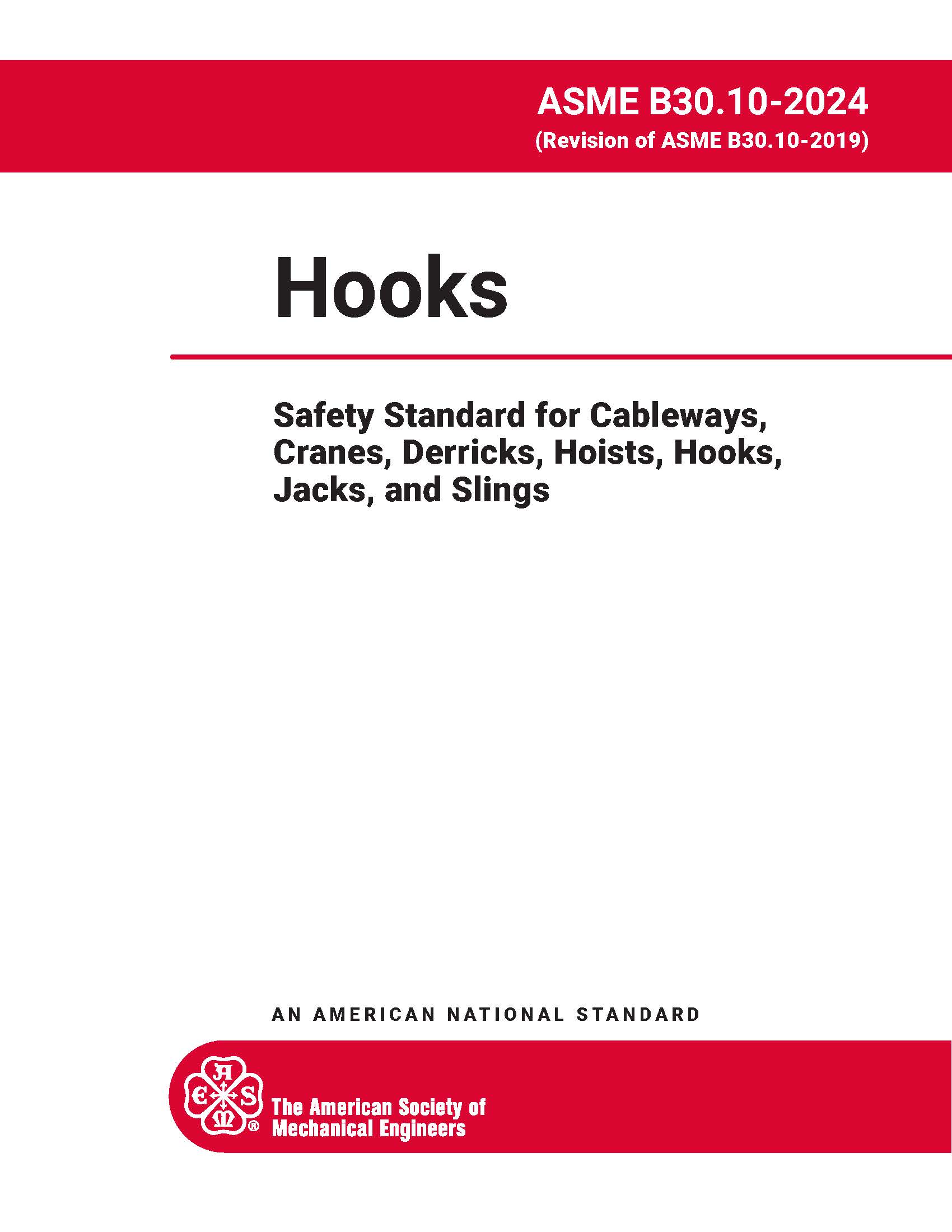 ASME B30.10 - Hooks